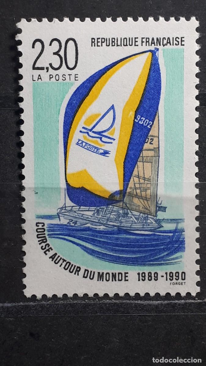 Sellos: FRANCIA. A&Ntilde;O 1990. ** YVERT 2648