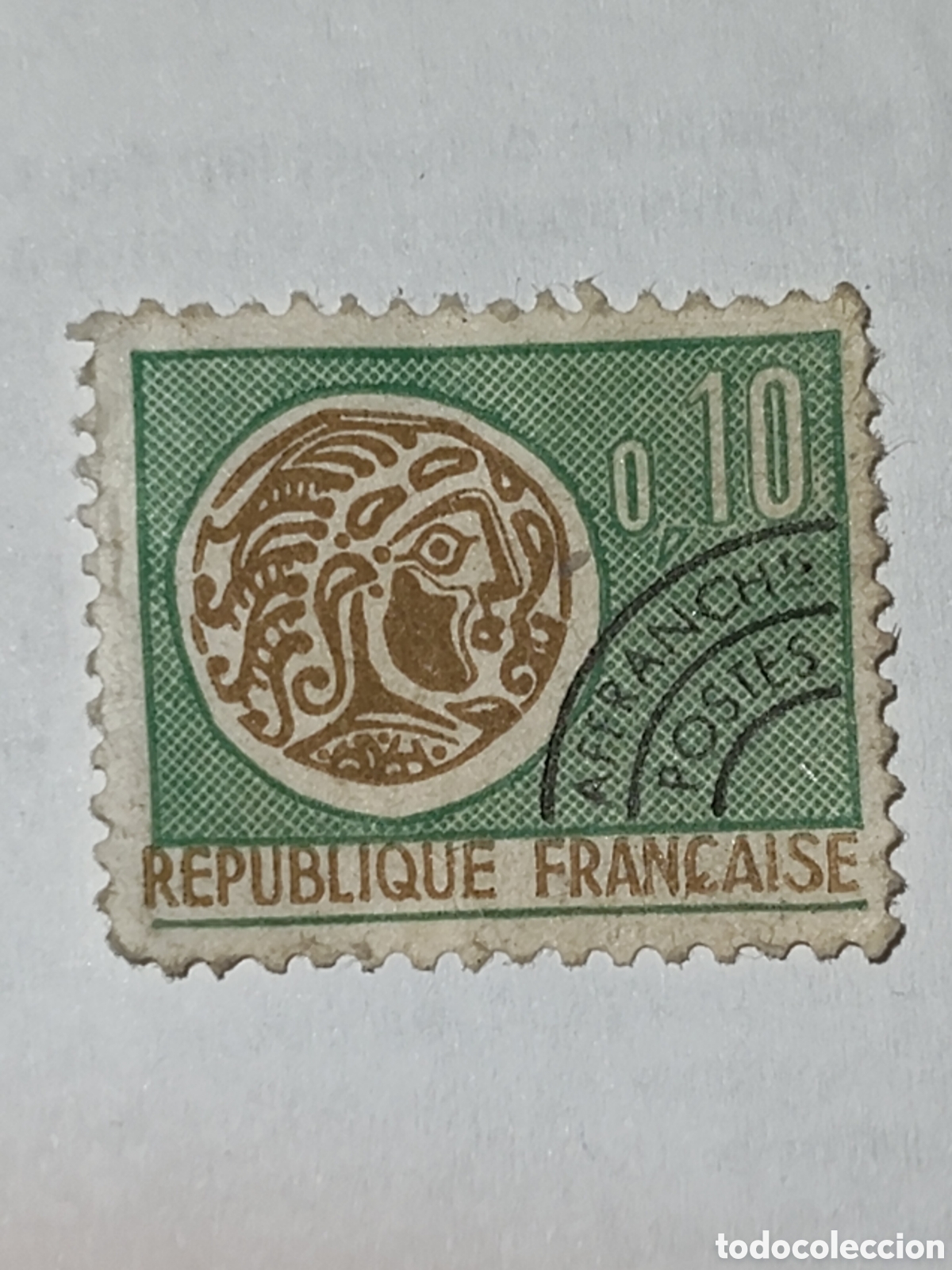 Sellos: Sello de Francia monedas Gala 1964