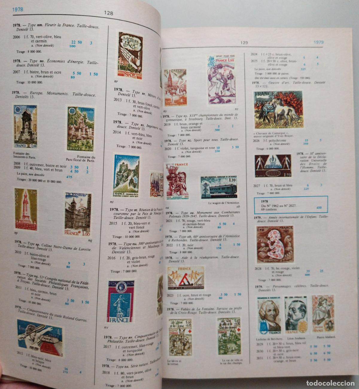 Sellos: catalogo de sellos de francia - Foto 3