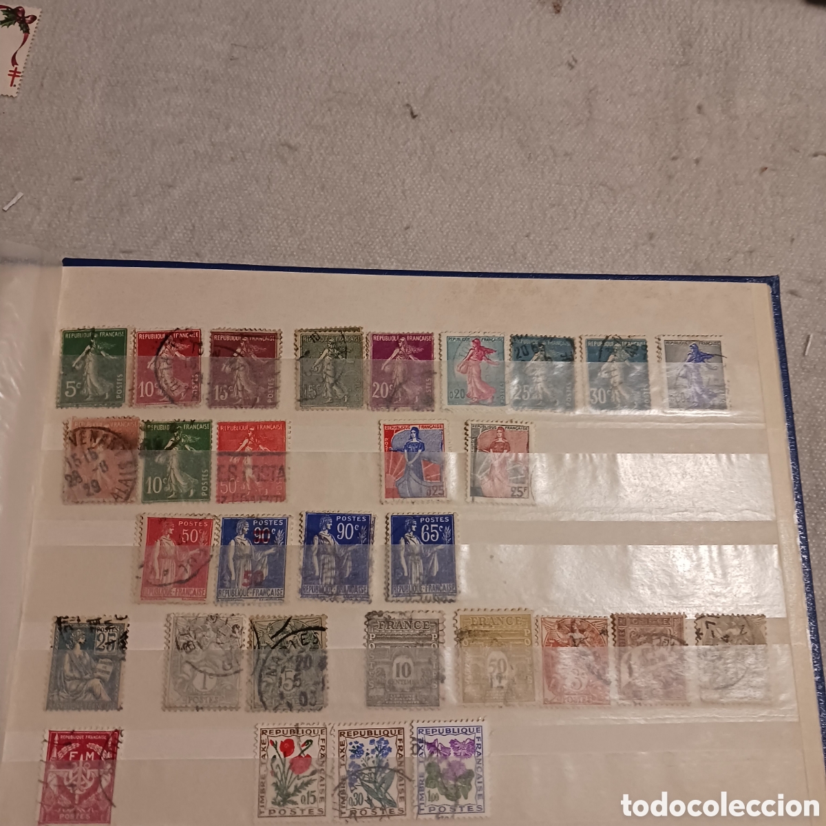 Briefmarken: Album Sellos de Francia ,usados,siglo XX.