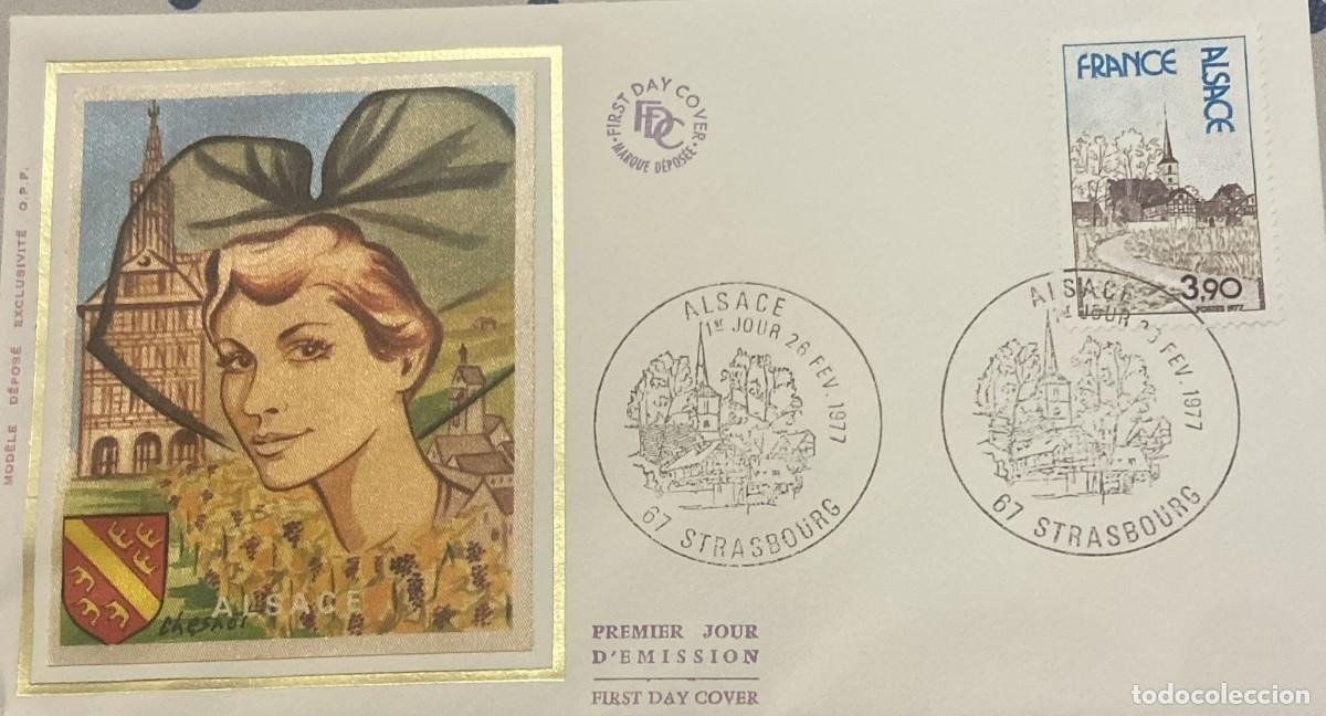 Sellos: TS) 1967 FRANCE, FDC,REGIONS OF FRANCE,VF.