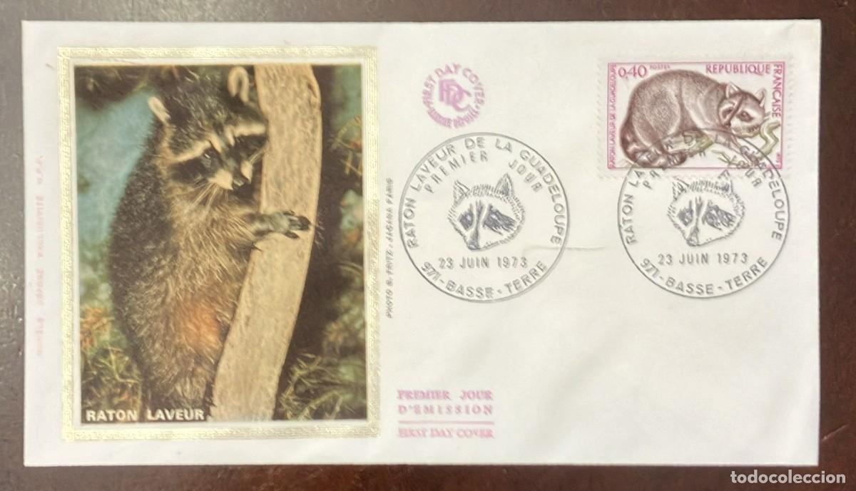 Sellos: TS) 1973 FRANCE, FDC,NATURE CONSERVATION,VF.