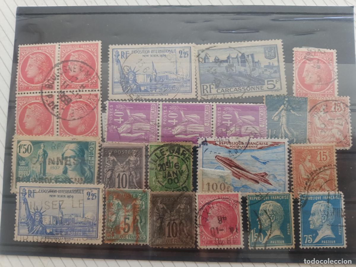 Sellos: Francia. Lote de sellos - Foto 1