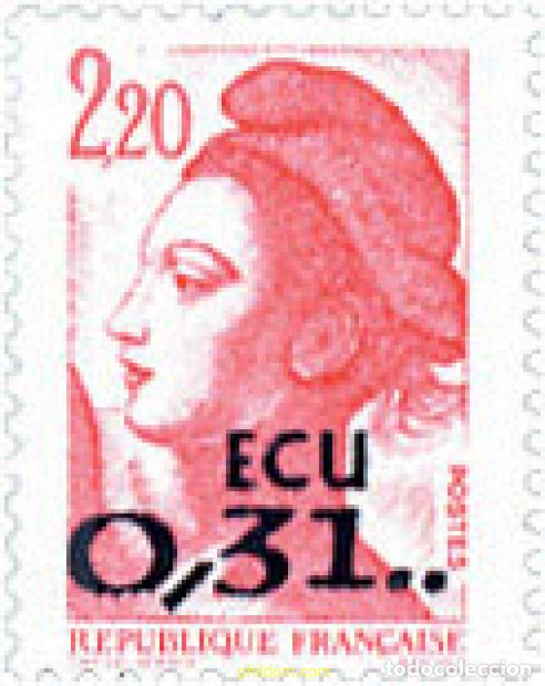 Sellos: 124007 MNH FRANCIA 1988 LIBERTAD