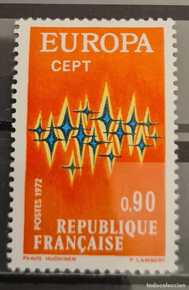 Sellos: Sello usado de Francia 1972: Europa