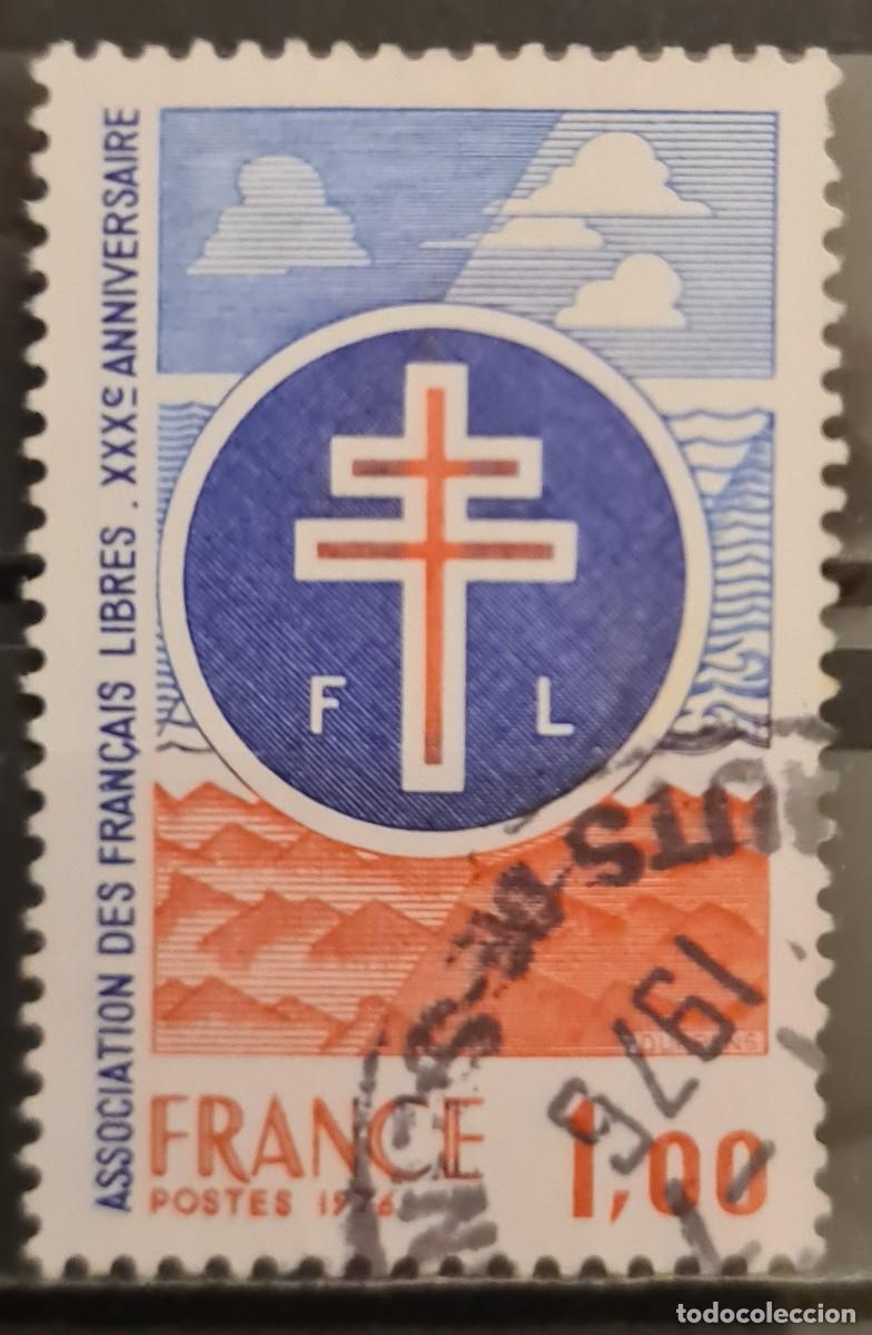 Sellos: Sello usado de Francia 1976