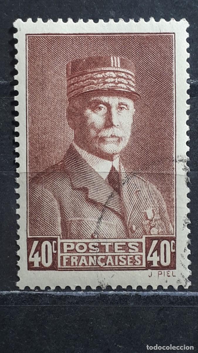 Sellos: FRANCIA. A&Ntilde;O 1940. &deg;. YVERT 470