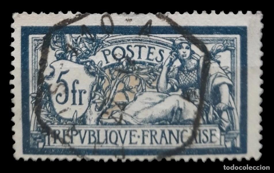 Sellos: FRANCIA 1900 Paz y Libertad. Ivert: 123. USADO.