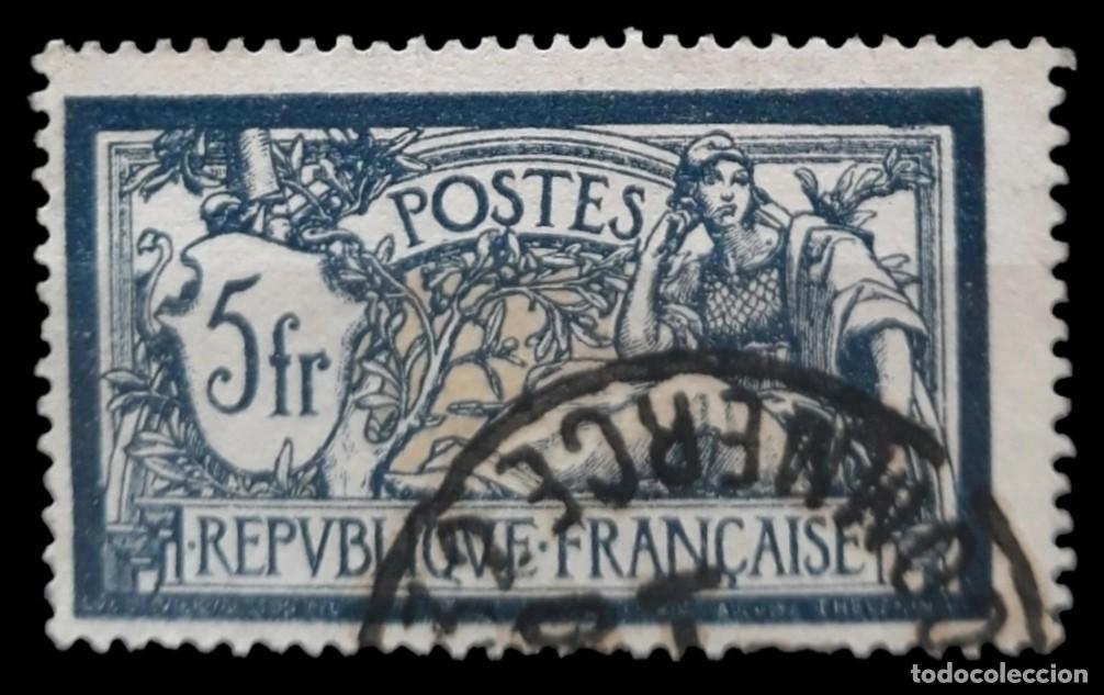 Sellos: FRANCIA 1900 Paz y Libertad. Ivert: 123. USADO.