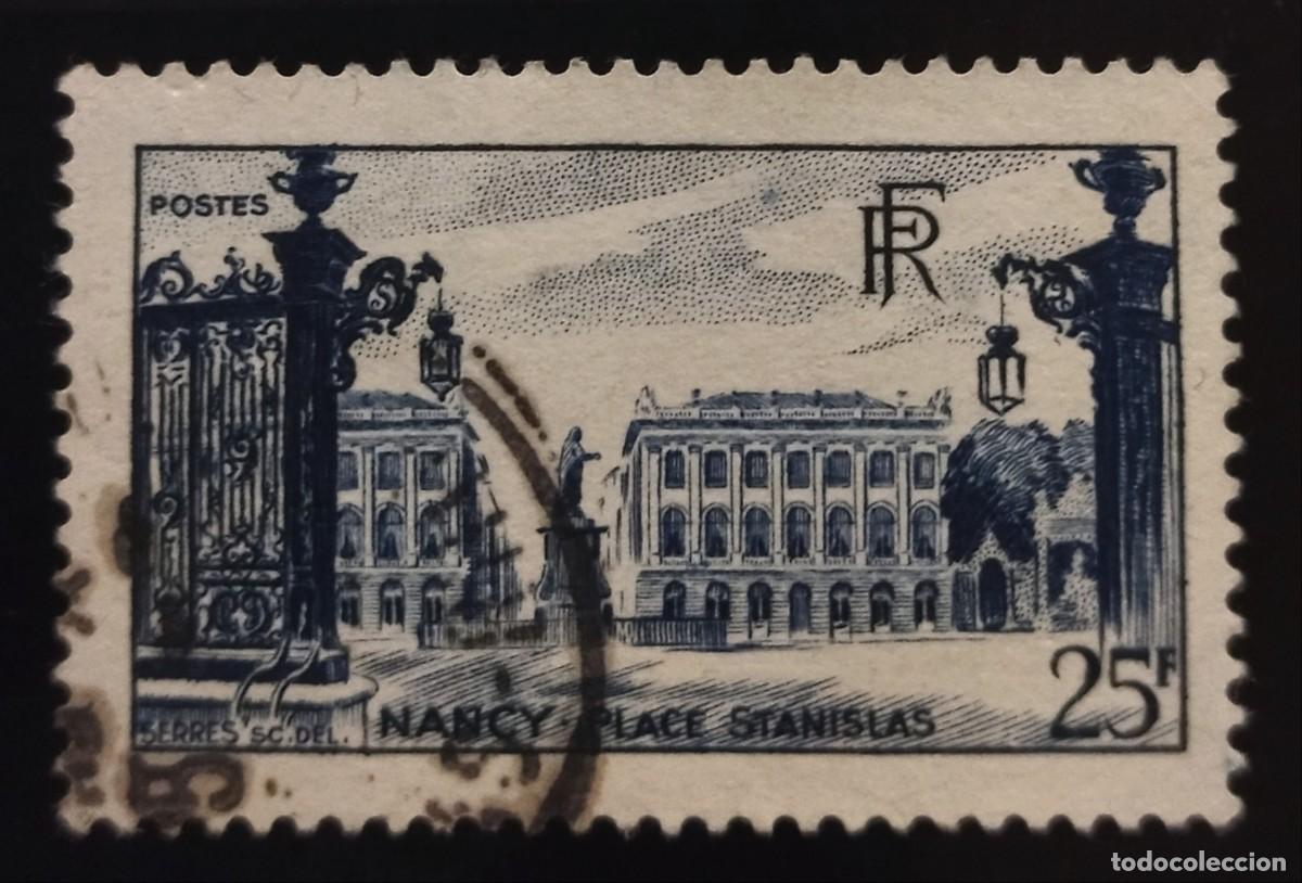 Sellos: FRANCIA 1946 -1948 Turismo. Ivert: 822. USADO.