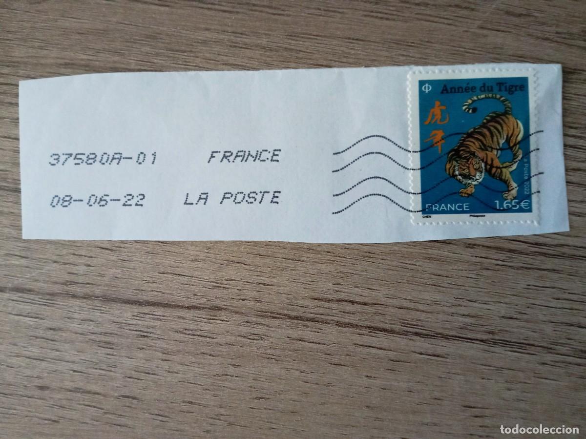 Sellos: SELLO DE FRANCIA, ANN&Eacute;E DU TIGRE