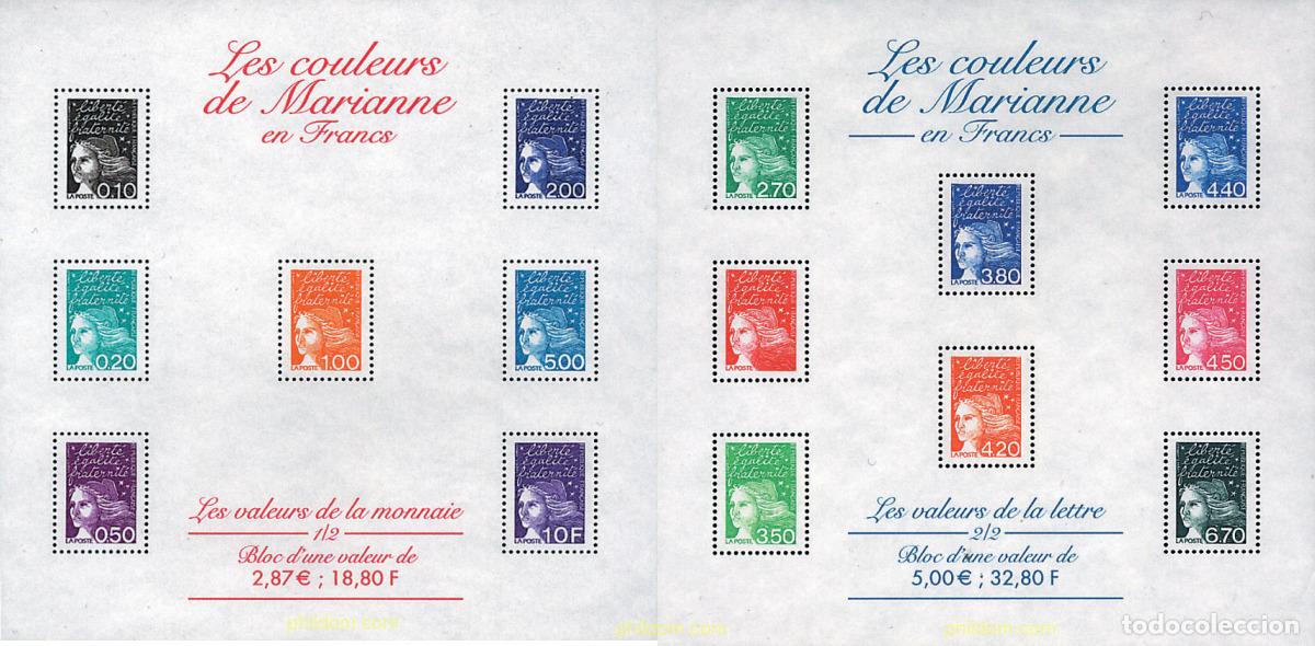Sellos: 162841 MNH FRANCIA 2001 MARIANA DEL 14 DE JULIO