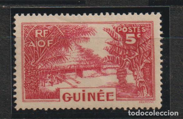 Francobolli: Colonia Francesa. Guinea. Yvert et Tellier. A&ntilde;o 1938-128