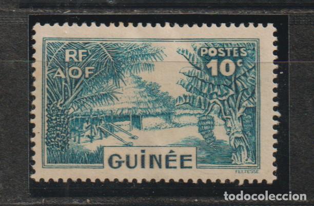 Francobolli: Colonia Francesa. Guinea. Yvert et Tellier. A&ntilde;o 1938-129
