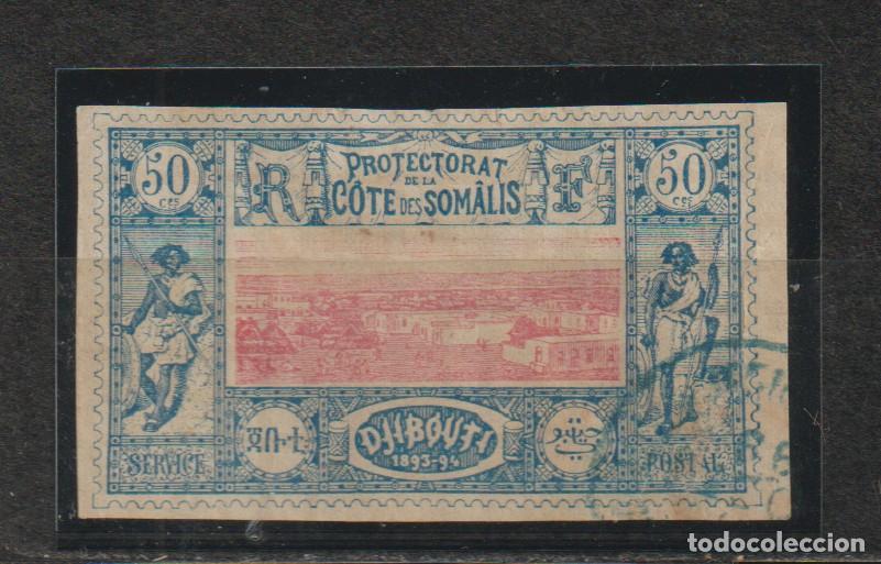 Francobolli: Colonia Francesa. Costa de Somalia. Yvert et Tellier. A&ntilde;o 1894-1900- 15