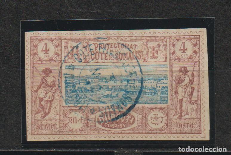 Francobolli: Colonia Francesa. Costa de Somalia. Yvert et Tellier. A&ntilde;o 1894-1900-(8)