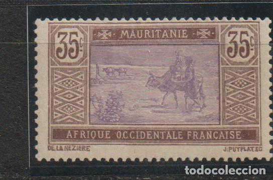 Selos: Colonia Francesa. MAURITANEA Yvert et Tellier . A&ntilde;o 1913-17 (26)