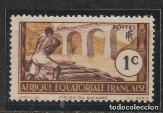 Timbres: Colonia Francesa. AEF Yvert et Tellier . A&ntilde;o 1937-42 n&ordm; 33