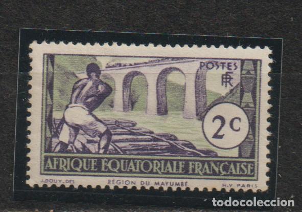 Timbres: Colonia Francesa. AEF Yvert et Tellier . A&ntilde;o 1937-42 n&ordm; 34