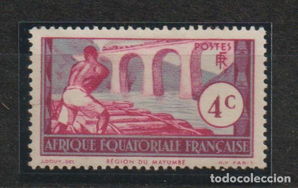 Timbres: Colonia Francesa. AEF Yvert et Tellier . A&ntilde;o 1937-42 n&ordm; 35