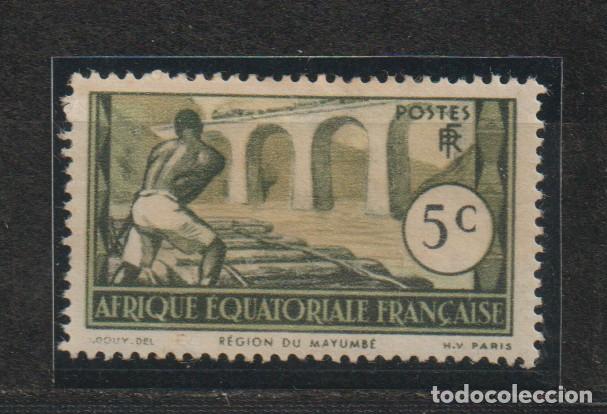 Timbres: Colonia Francesa. AEF Yvert et Tellier . A&ntilde;o 1937-42 n&ordm; 36
