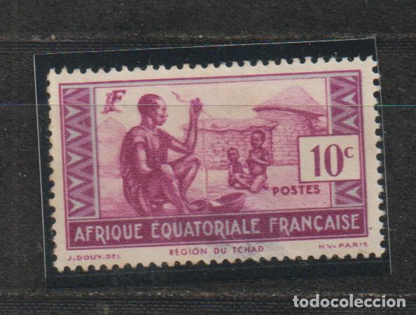 Timbres: Colonia Francesa. AEF Yvert et Tellier . A&ntilde;o 1937-42 n&ordm; 37