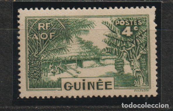Francobolli: Colonia Francesa. Guinea. Yvert et Tellier. A&ntilde;o 1938-127