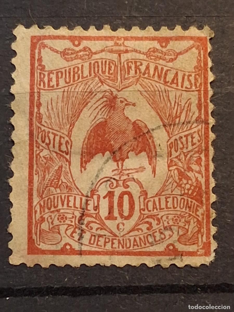 Sellos: FRANCIA, NUEVA CALEDONIA, 1905, CAT.YT.92.