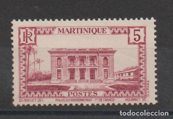 Sellos: Colonia Francesa. Martinica Yvert et Tellier. A&ntilde;o 1933-38 (136)