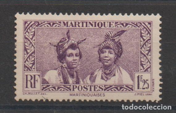 Sellos: Colonia Francesa. Martinica Yvert et Tellier. A&ntilde;o 1933-38 (148B)