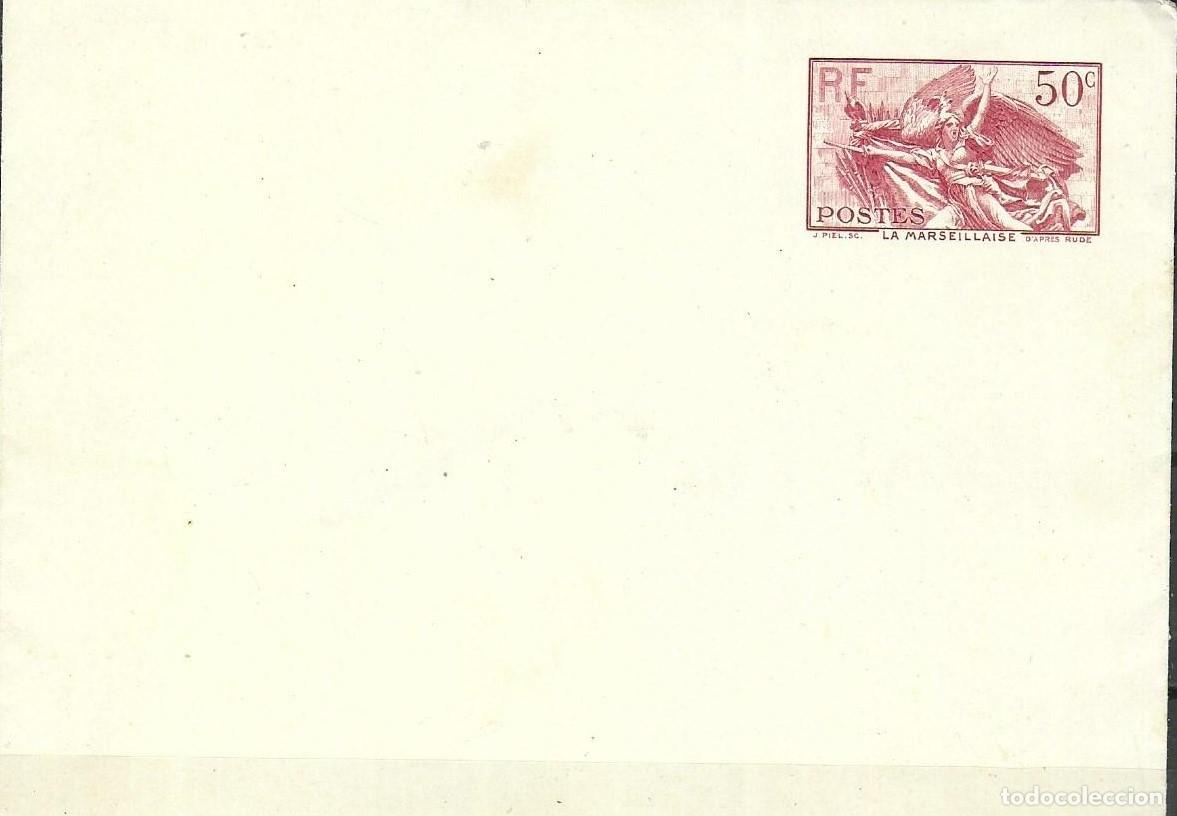 Sellos: ENTERO POSTAL DE FRANCIA 1940
