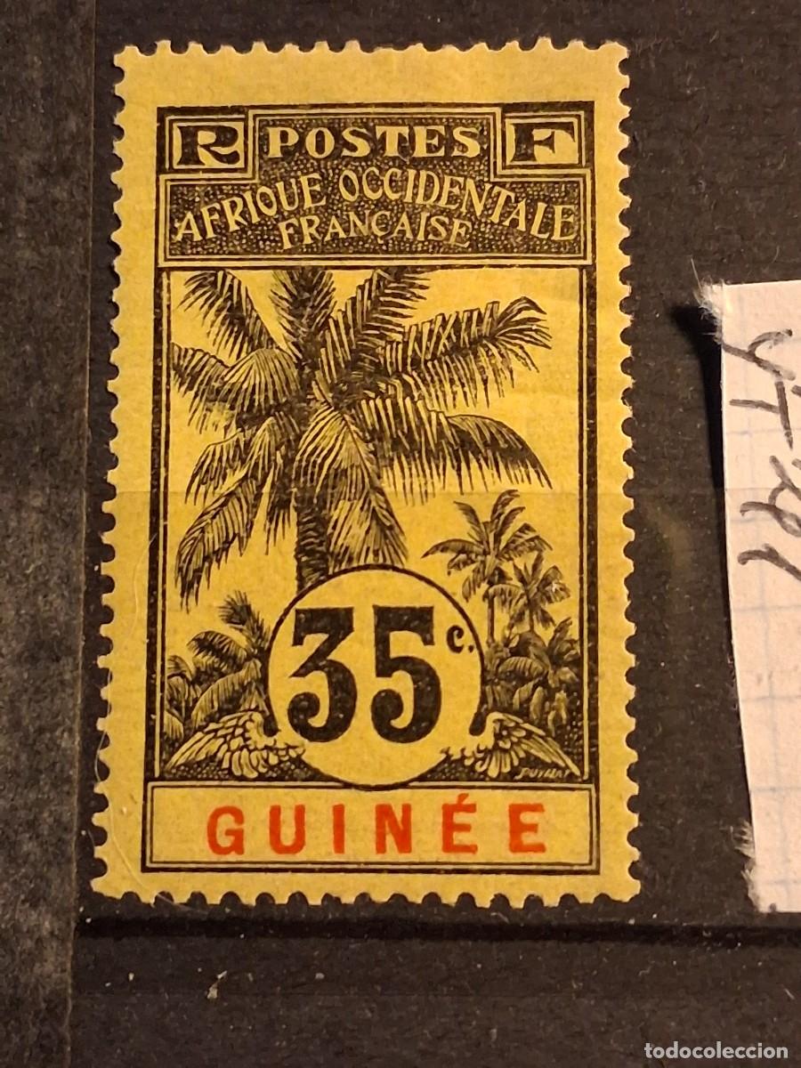 Sellos: FRANCIA, GUINEA ,1906, CAT.YT. 41.