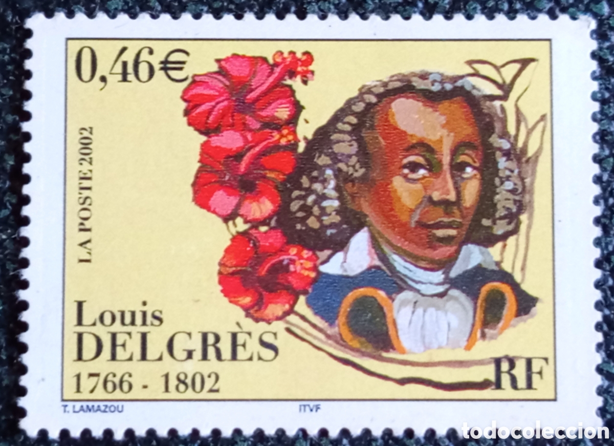 Sellos: Sello Francia 2002 Louis Delgr&egrave;s MNH (Yvert 3491)