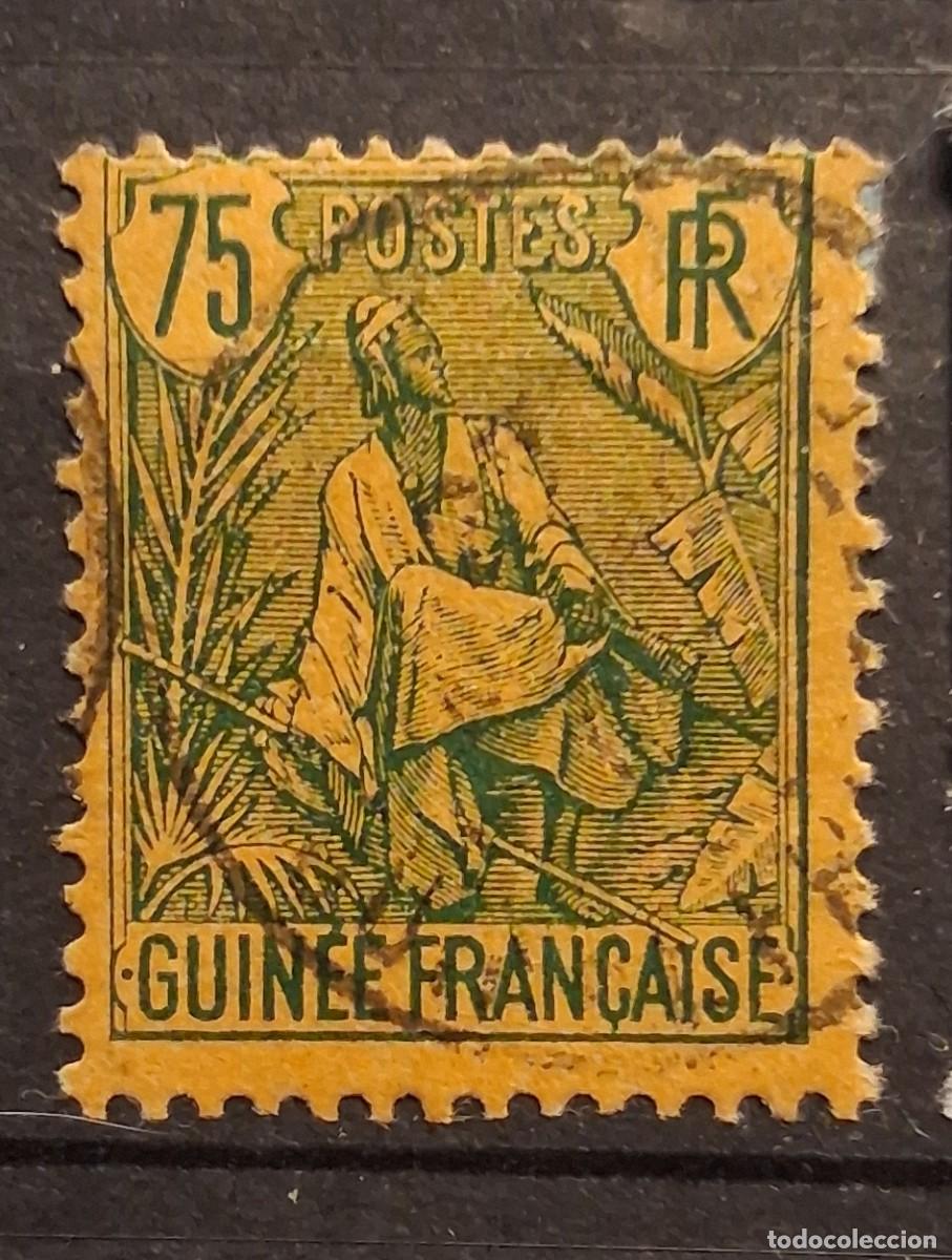 Sellos: FRANCIA, GUINEA FRANCESA, 1904, CAT.YT.29.