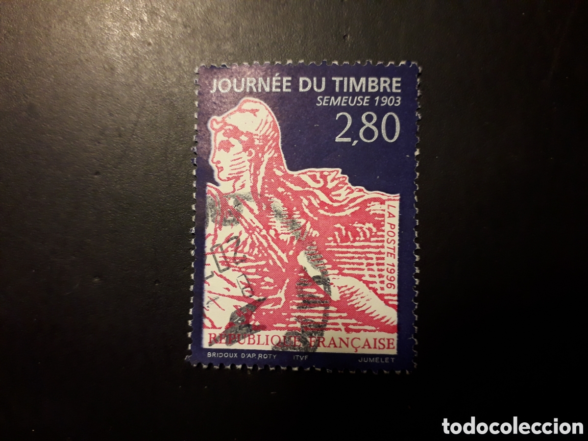 Sellos: FRANCIA YVERT 2991 SERIE COMPLETA USADA 1996 D&Iacute;A DEL SELLO PEDIDO M&Iacute;NIMO 3&euro;