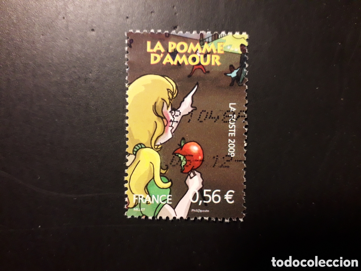 Sellos: FRANCIA YVERT 4382 SERIE COMPLETA USADA 2009 LA MANZANA DEL AMOR PEDIDO M&Iacute;NIMO 3&euro;