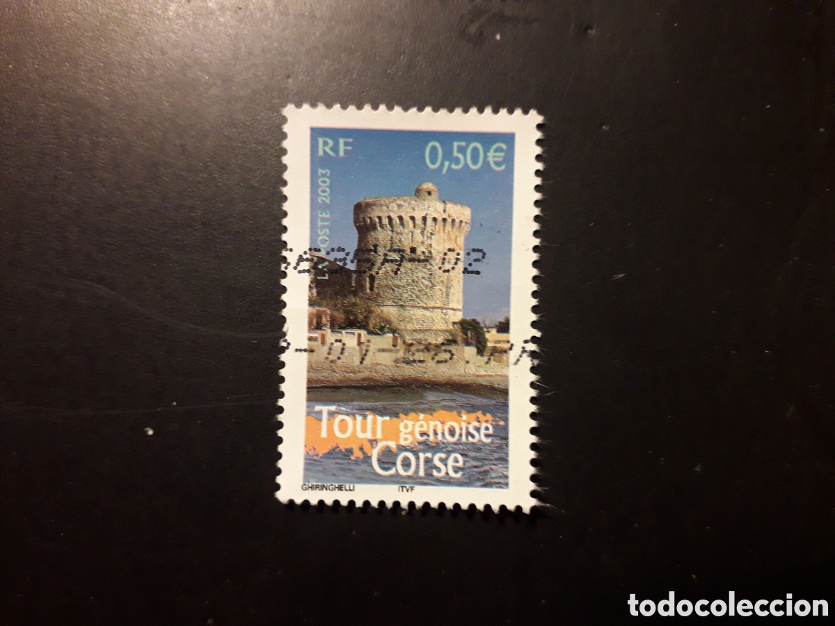 Sellos: FRANCIA YVERT 3598 SELLO SUELTO USADO 2003 REGIONES, ARCO DEL TRIUNFO PAR&Iacute;S PEDIDO M&Iacute;NIMO 3&euro;