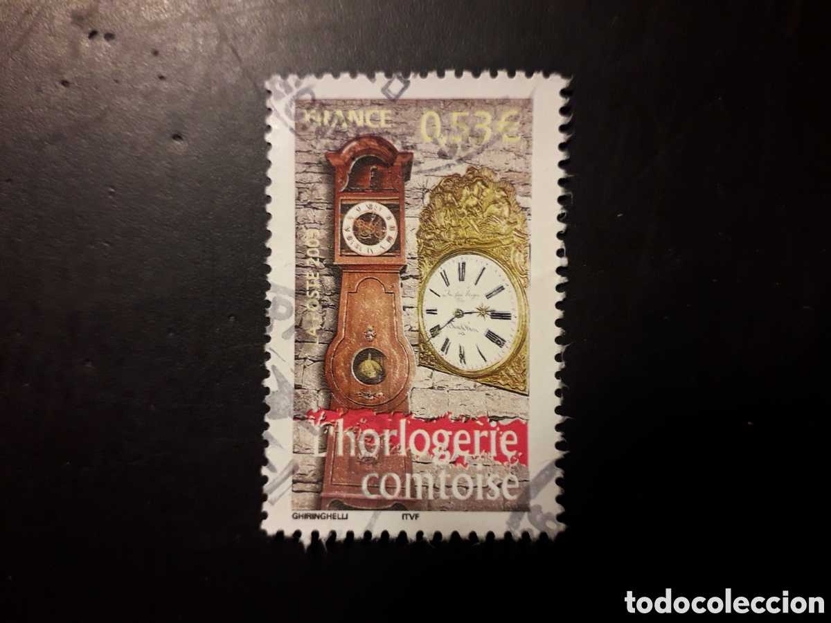 Sellos: FRANCIA YVERT 3768 SELLO SUELTO USADO 2004 REGIONES, RELOJES PEDIDO M&Iacute;NIMO 3&euro;