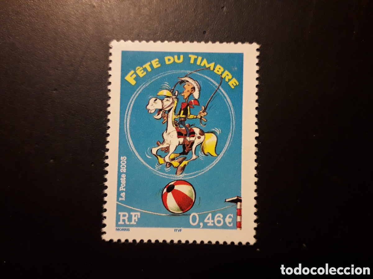 Sellos: FRANCIA YVERT 3546 SERIE COMPLETA USADA 2003 C&Oacute;MICS, LUCKY LUKE, MORRIS PEDIDO M&Iacute;NIMO 3&euro;