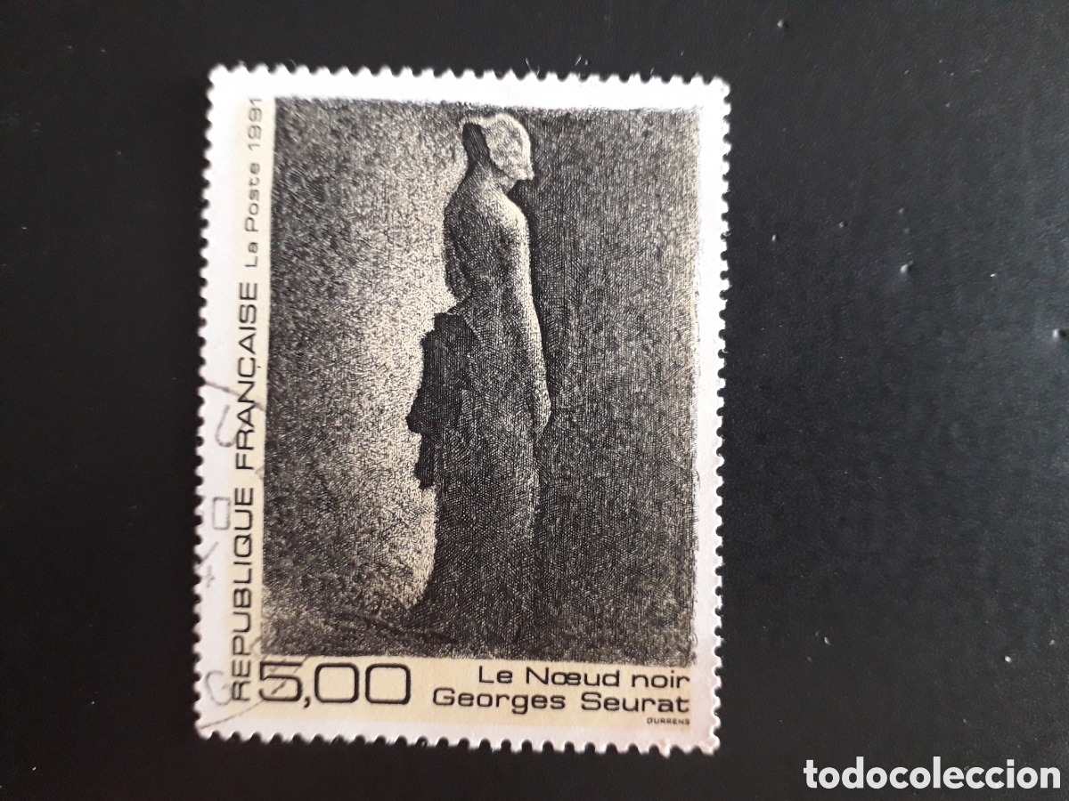 Sellos: FRANCIA YVERT 2693 SELLO SUELTO USADO 1991 PINTURAS PEDIDO M&Iacute;NIMO 3&euro;