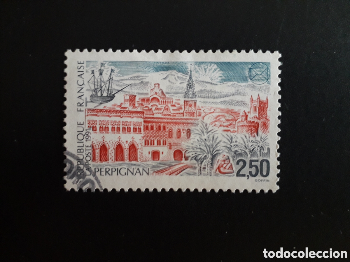 Sellos: FRANCIA YVERT 2698 SERIE COMPLETA USADA 1991 PERPIGNAN PEDIDO M&Iacute;NIMO 3&euro;