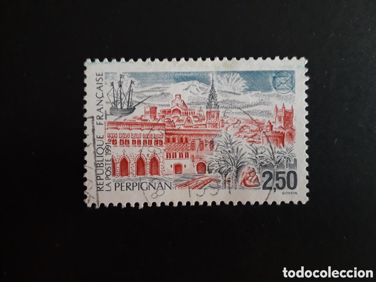 Sellos: FRANCIA YVERT 2698 SERIE COMPLETA USADA 1991 PERPIGNAN PEDIDO M&Iacute;NIMO 3&euro;