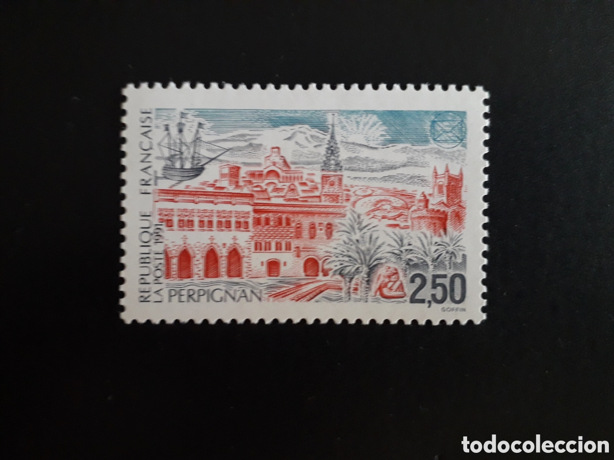 Sellos: FRANCIA YVERT 2698 SERIE COMPLETA NUEVA *** 1991 PERPIGNAN PEDIDO M&Iacute;NIMO 3&euro;