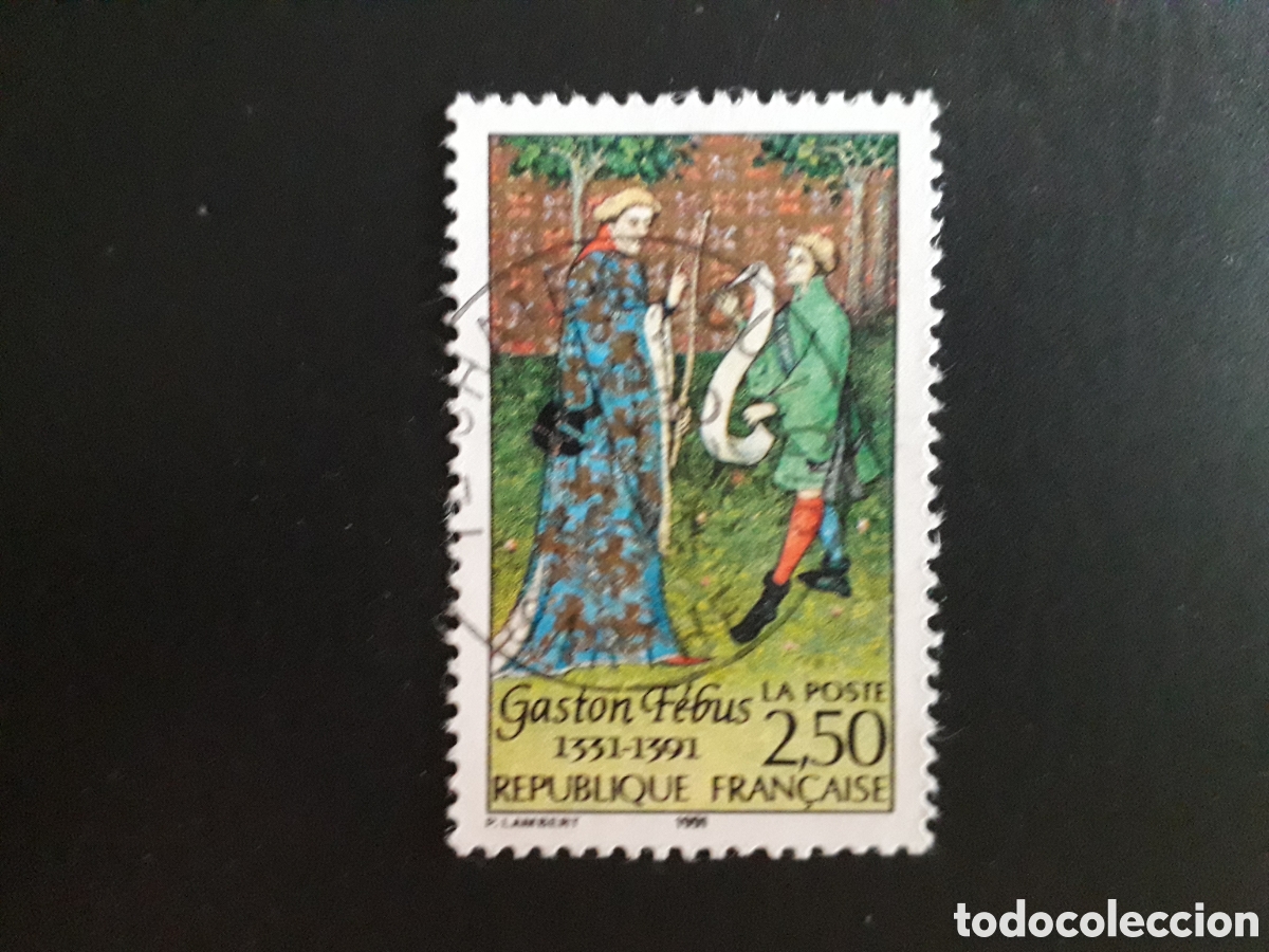 Timbres: FRANCIA YVERT 2708 SERIE COMPLETA USADA 1991 GASTON III DE FOIX PEDIDO M&Iacute;NIMO 3&euro;