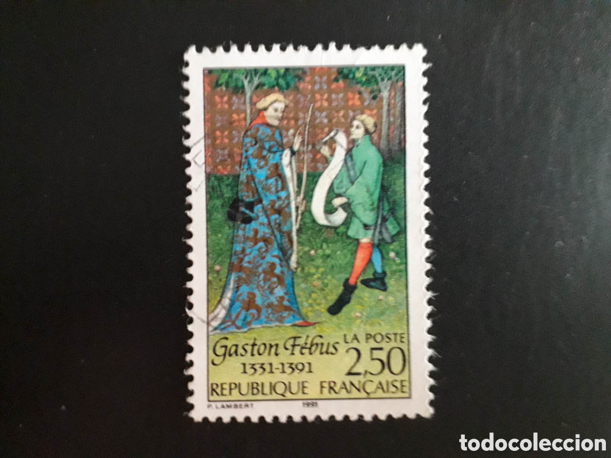 Timbres: FRANCIA YVERT 2708 SERIE COMPLETA USADA 1991 GASTON III DE FOIX PEDIDO M&Iacute;NIMO 3&euro;