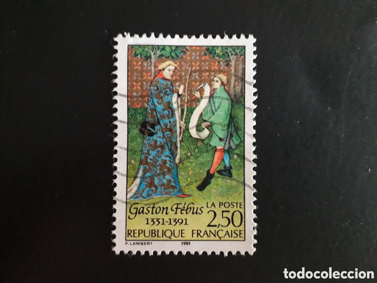 Timbres: FRANCIA YVERT 2708 SERIE COMPLETA USADA 1991 GASTON III DE FOIX PEDIDO M&Iacute;NIMO 3&euro;