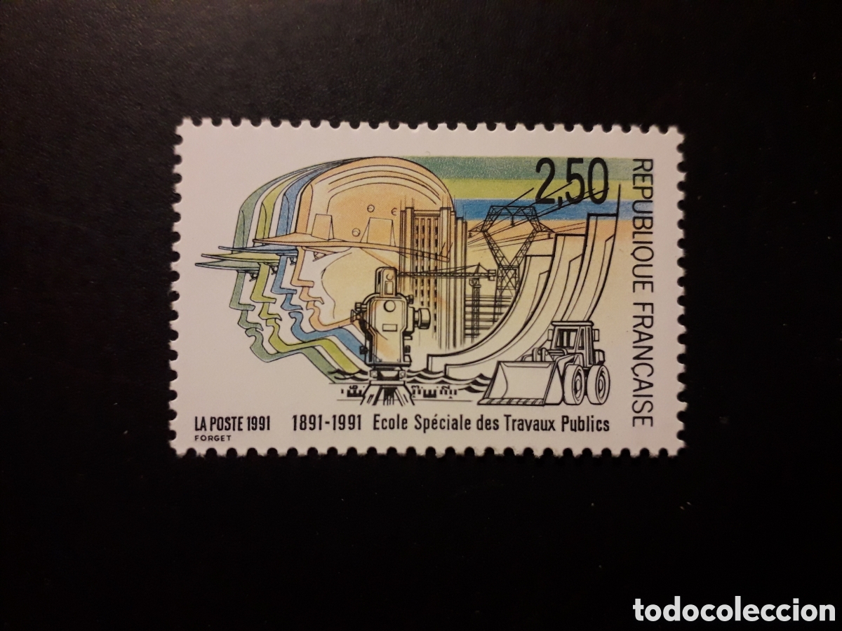 Sellos: FRANCIA YVERT 2726 SERIE COMPLETA NUEVA *** 1991 ESCUELA DE TRABAJOS SOCIALES PEDIDO M&Iacute;NIMO 3&euro;