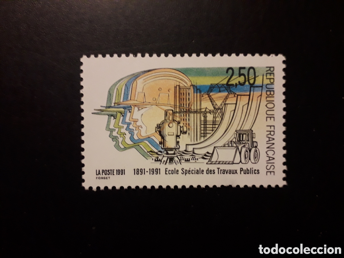 Sellos: FRANCIA YVERT 2726 SERIE COMPLETA NUEVA *** 1991 ESCUELA DE TRABAJOS SOCIALES PEDIDO M&Iacute;NIMO 3&euro;