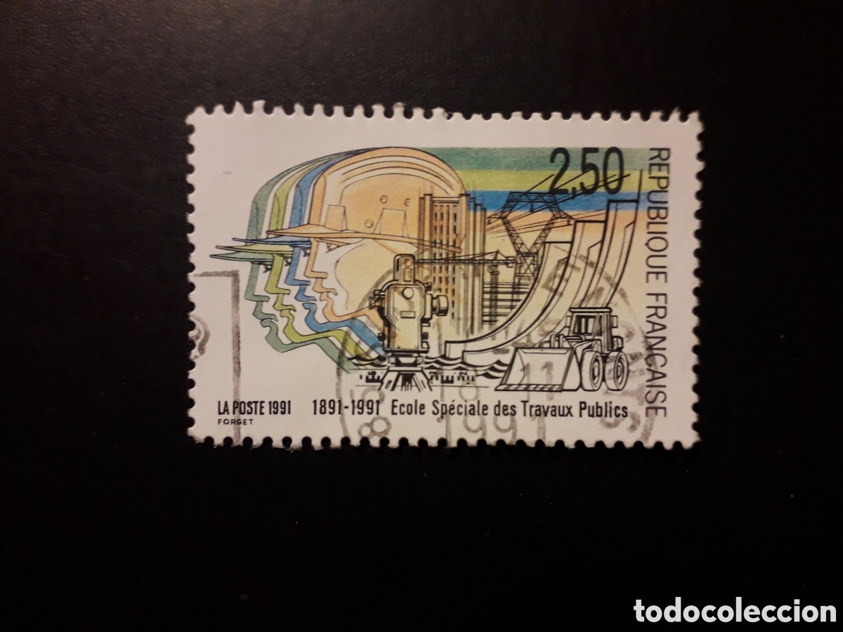 Sellos: FRANCIA YVERT 2726 SERIE COMPLETA USADA 1991 ESCUELA DE TRABAJOS SOCIALES PEDIDO M&Iacute;NIMO 3&euro;