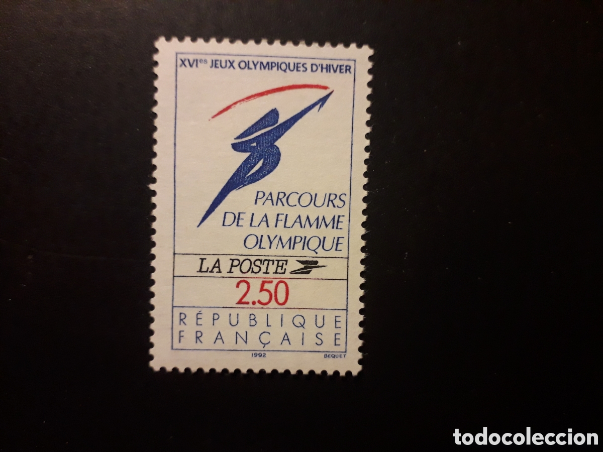 Sellos: FRANCIA YVERT 2732 SERIE COMPLETA NUEVA *** 1991 DEPORTES, ANTORCHA OL&Iacute;MPICA PEDIDO M&Iacute;NIMO 3&euro;